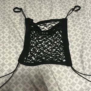 Black Cargo Carseat Net